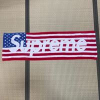 激レア 美品 Supreme 12SS Flag Towel シュプリーム フラッグ タオル 星条旗