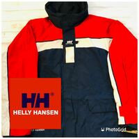 ビッグサイズ　ヘリーハンセン　Helly Hansen XL 裏ナイロン　スリートーン　セーリングジャケット　マリンジャケット　