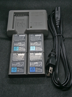 OLYMPUS オリンパス 純正 BCN-1 充電器＆BLN-1バッテリー４個セット