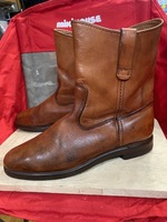 REDWING/レッドウィング　プリント羽タグ Pecos Boots/ペコスブーツ MADE IN USA/BRW/レザー （27.5cm位）