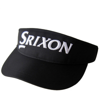 新品 送料無料 スリクソン SRIXON ゴルフ パフォーマンスバイザー ブラック フリーサイズ (hat234)