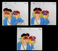 セル画 タイムボカンシリーズ 「ヤッターマン」3枚 動画・原画貼りつき 動画・原画反転 返品不可 アニメ