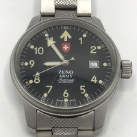 【中古】ZENO WATCH 自動巻き腕時計 腕時計 シルバー ゼノウォッチ[240010425602]