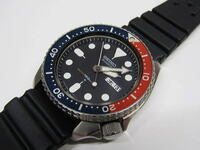 SEIKO セイコー ダイバー 7548-700B クォーツ ペプシベゼル 150m デイデイト メンズ腕時計 純正ベルト 稼働品