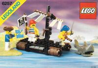 LEGO レゴ 6257 Castaway's Raft いかだにのった海ぞく