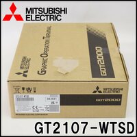 新品 三菱電機 GOT2000 GT2107-WTSD 2023年 参考価格¥141,000 7型ワイド メモリ15MB DCタイプ MITSUBISHI