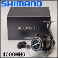 美品 シマノ 22 ステラ 4000MHG スピニングリール 043955 ミディアムディープスプール仕様 ハイギア仕様 SHIMANO STELLA