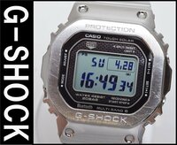 良好 CASIO G-SHOCK フルメタル GMW-B5000 Bluetooth搭載 電波ソーラー タフソーラー 腕時計 スクエア カシオ Gショック