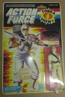 本体に退色あり ハズブロ UK 英国版 G.I.Joe ACTION FORCE 1986 Cobra STORM SHADOW 香港で当時購入 ストームシャドー ストームシャドウ