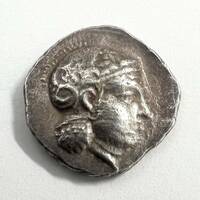 古代ギリシア　銀貨　コイン　オボル　ヘミドラクマ　アンティークコイン　古代ギリシャ　アテネ神　古代コイン　