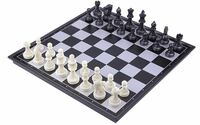 【新品同様】チェスセット Kosun 国際チェス マグネット式 折りたたみ チェスボード 収納 (M)
