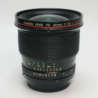 希少 Canon LENS FD 24mm 1:1.4 L キヤノン レンズ