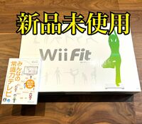 〈新品未使用・ソフト新品未開封〉ニンテンドー Wii Fit バランス Wii ボード＋みんなの常識力テレビ NITENDO Wii BOARD