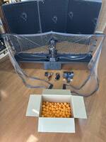 Nittaku ニッタク ROBO-PONG ロボポン 卓球練習マシン ボール自動循環【完動品】リモコン操作 球速・ピッチ・首振り角度・様々なスピン自在