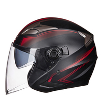 GXT バイクヘルメット ジェット 夏用ヘルメット M -XLサイズ 多色