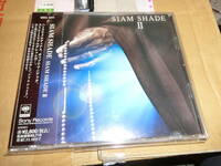 SIAM SHADE/Ⅱ　国内盤帯付きCD　盤面良好