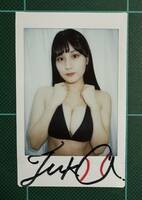 【サイン入り】花咲楓香『ミルキー・グラマー』DVDイベントチェキ3枚＋おまけ写真