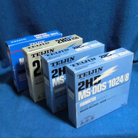 【べじ太】TEIJIN 5インチ 2HD フロッピーディスク MD2HD PC98で使用済み ジャンク 4箱 約40枚