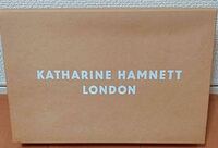 【新品未使用】KATHRINE HAMNETT LONDON キャサリン・ハムネット ロンドン タオル フェイスタオル ウォッシュタオル 白色 ホワイト お洒落