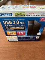 ☆　IO　DATA　HDCA-UT3.0KB 3.0TB　外付けハードディスク　　新品・未使用　☆