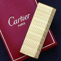 Cartier カルティエ ガスライター ゴールド 箱付き ※着火未確認 ◆おたからや【C-A54781】同梱-2