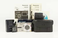 パナソニック PANASONIC LUMIX DMC-TZ3 シルバーボディ コンパクトデジタルカメラ 付属品充実 ジャンク品 7805