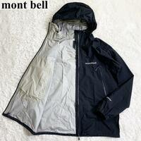 mont bell モンベル レインダンサージャケット ブラック メンズ M ゴアテックス GORE-TEX レインウェア 通勤通学 登山トレッキング フェス
