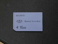 16MB　SONY メモリースティック Duo / Memory Stick Duo