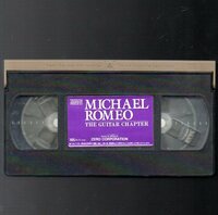 マイケル・ロメオ (MICHAEL ROMEO) のビデオテープです！「 教則ビデオ マイケル・ロメオ ギター・チャプター」 ■ 1997