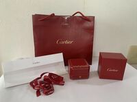 Cartier カルティエ 空箱　指輪用　リング用　空き箱　5点セット　送料無料