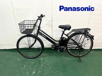 Panasonic/パナソニック 電動アシスト自転車 BE-ELST635B ティモ・S 26インチ 内装3段変速 マットジェットブラック/C3862
