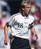 アディダス ドイツ代表 ホーム ユニフォーム EURO96 ユルゲン・クリンスマン マーキング adidas 欧州選手権 1996 スリーブパッチ付 当時物 