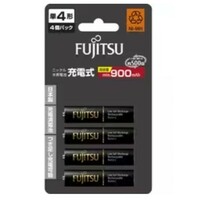 新品未開封　FUJITSU 日本製　充電池　単４形　高容量　900mAh　500回　４本入 HR-4UTHC（4B）