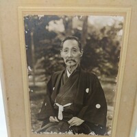 堀天龍斎(1856~1930)の写真　堀天龍斎は京都の茶人とも仙人とも伝えられる　山口県の天龍神社には堀天龍斎が祀られている