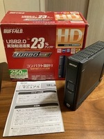 バッファロー　HD-CS250U2 外付けHDD 250GB