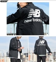 New Balance ニューバランス クラシックコーチスタックドジャケット ネイビー 青 AMJ91521 JP Mサイズ 送料無料です