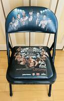 【激レア！】WWE レッスルマニア25 大会記念 WrestleMania 25 特別リングサイド パイプ椅子 新日本プロレス WWF UFC イス チェア 非売品