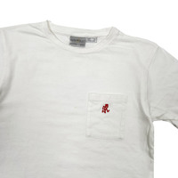 GRAMICCI グラミチ ポケット付き 半袖Tシャツ ポケT カットソー XS (ASIA) アウトドア スポーツ 白 ホワイト