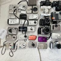 1782【千円～/ジャンク】 デジタルカメラ コンパクトデジタルカメラ まとめ 合計33台 フイルムカメラ Canon SONY Panasonic など