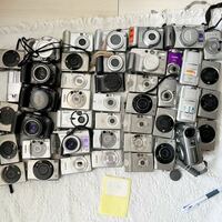 丁44【千円～/ジャンク】 デジタルカメラ コンパクトデジタルカメラ まとめ 合計44台 フイルムカメラ Canon など