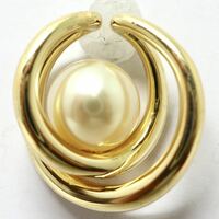 MIKIMOTO(ミキモト)高品質!!《K18 アコヤ本真珠ペンダントトップ》A ●約4.0g パール pearl diamond pendant ジュエリー EF5/EH0