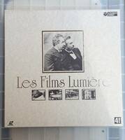 ★ 希少品 ★ LD Les FIlms Lumiere ◆ リュミエール兄弟 作品集 《4ディスク》