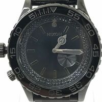 NIXON ニクソン 腕時計 THE 42-20 クオーツ アナログ ラウンド ブラック 黒 ウォッチ 20気圧防水 コレクション コレクター おしゃれ 箱付