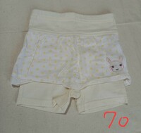 【70】　クーラクール　半ズボン　ショートパンツ