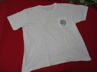 【AS436/クリ】大きいサイズ♪　クロムハーツ　メンズ　Tシャツ　半袖　ホワイト　XXLサイズ