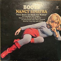 希少見本盤 Nancy Sinatra / Boots にくい貴方 73年 国内盤 P-8205R