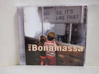 [CD] JOE BONAMASSA / SO, IT'S LIKE THAT