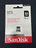新品 SanDisk サンディスク Ultra Fit 64GB USBメモリー 
