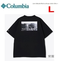 Columbia コロンビア ミラーズクレストグラフィックＴシャツ ブラック L　PM0795　メンズ　Tシャツ　アウトドア　キャンプ