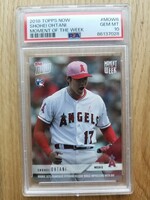 【PSA10】2018 Topps Now Shohei Ohtani Moment of the week 大谷翔平 ルーキー カードPSA